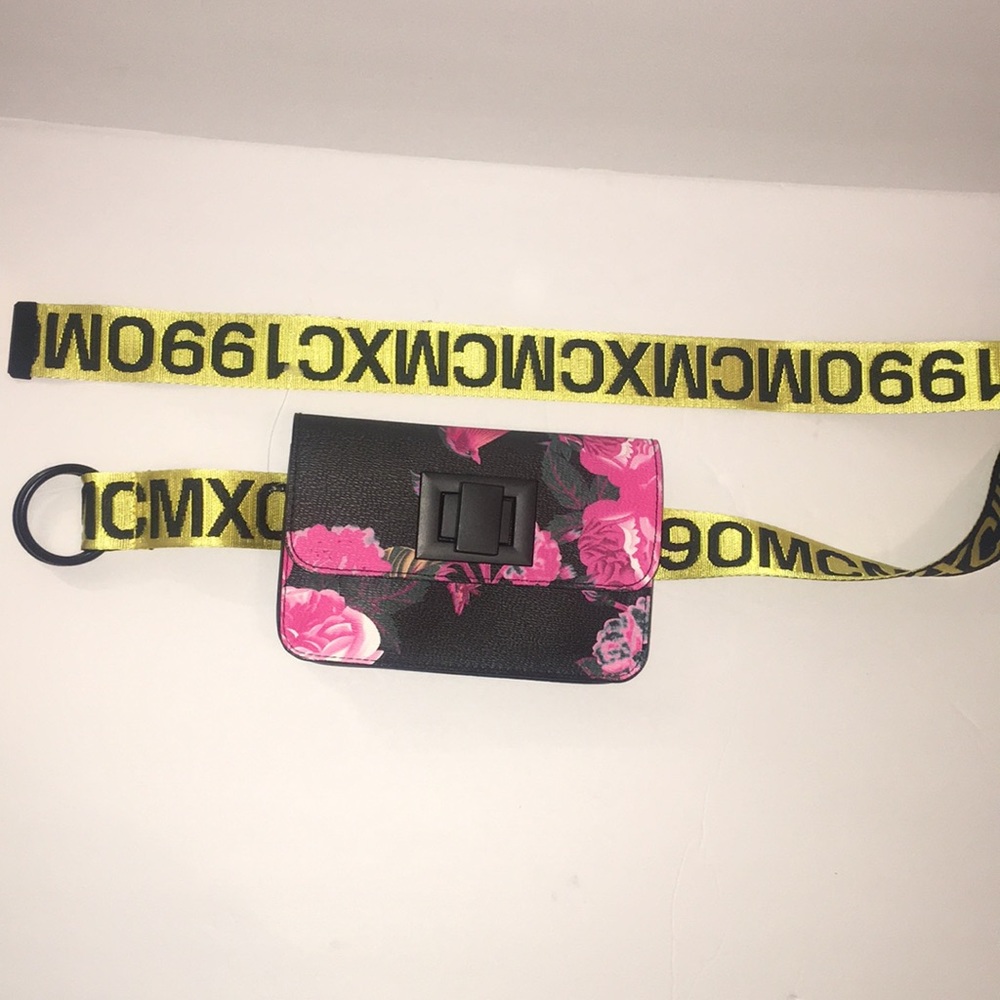 Floral fanny pack